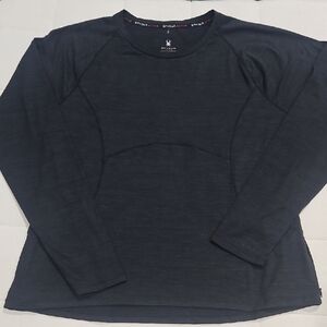 Spyder Men's Dark Gray Long Sleeve Shirt